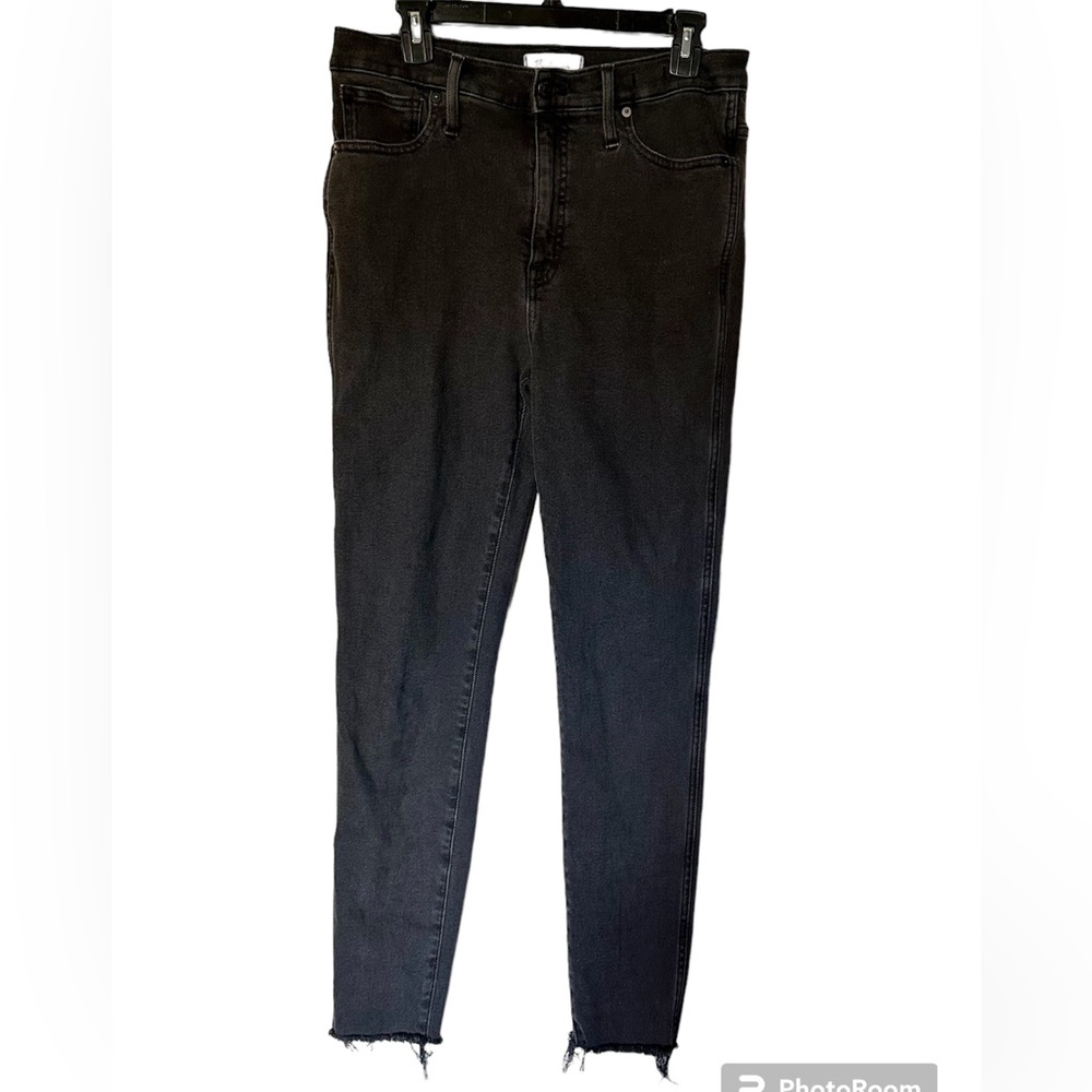 Madewell Blackish Grey Skinny Jeans / Tall